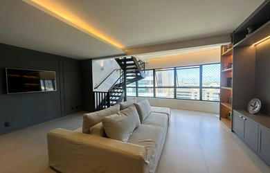 Imagem 2: Alphaville1, Cobertura Mobiliada Para Venda, 03 Quartos, 220m2, Salvador/BA