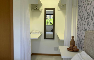 Imagem 5: Imbassaí, Village Para Venda, 01 Quarto, Mobiliado, 48m2, Mata de São...