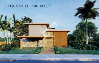 Imagem: A casa em condomínio possui 5 Dormitórios, 5 Suítes, 1 Banheiro