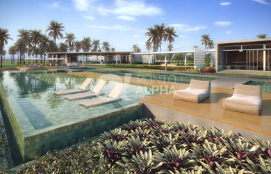 Imagem: O terreno possui 836m² de Área e está localizado em Guarajuba