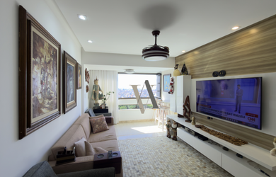 Imagem: O apartamento possui 3 Dormitórios, 1 Suíte, 3 Banheiros