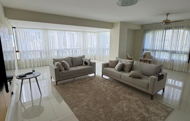 Imagem: O apartamento possui 5 Dormitórios, 4 Suítes, 5 Banheiros