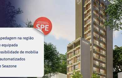 Imagem: O apartamento possui 1 Dormitório, 1 Suíte, 1 Banheiro e