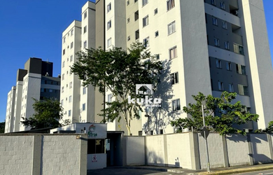 Imagem: O apartamento possui 2 Dormitórios, 1 Banheiro, 1 Vaga na garagem