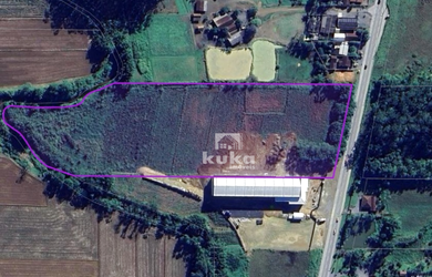 Imagem: O terreno possui 30.785m² de Área e está localizado em Jaraguá