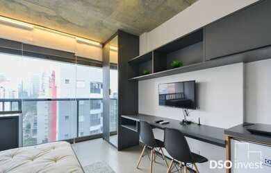 Imagem: A casa possui 1 Dormitório, 1 Banheiro, Imóvel mobiliado e