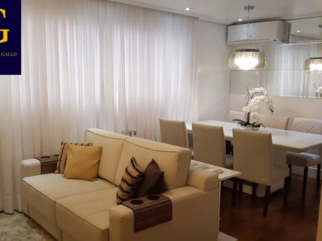 Imagem: O apartamento possui 3 Dormitórios, 1 Suíte, 2 Banheiros,