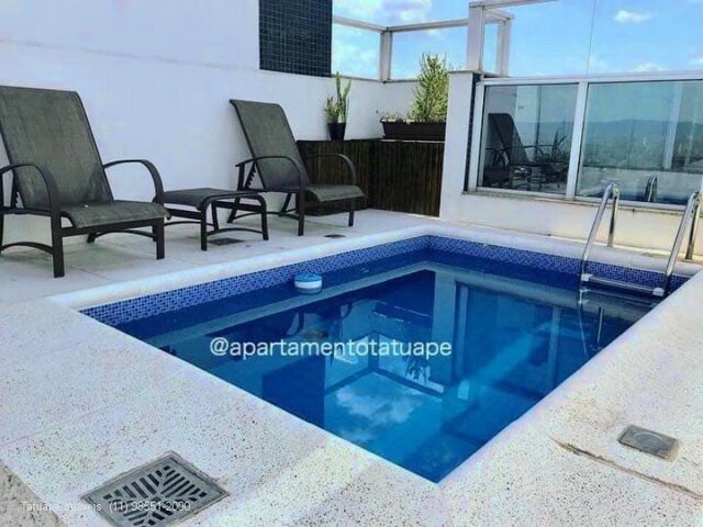 Imagem: O apartamento na cobertura possui 3 Dormitórios, 3