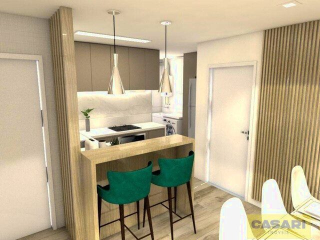 Imagem 5: Cobertura com 3 Dormitórios À Venda, 135 M² - Jardim - Santo...