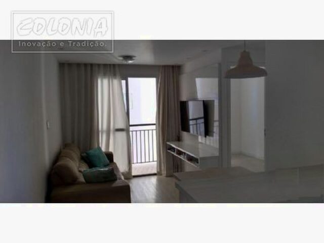 Imagem: O apartamento possui 2 Dormitórios, 1 Banheiro, 1 Vaga na
